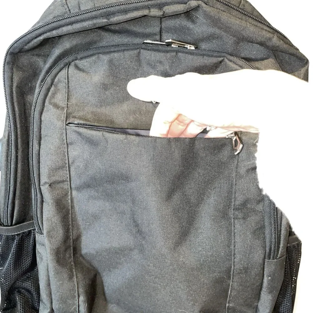 Victoria Tourist Anti-Theft Laptop Backpack - USB Port & Combination Lock EUC